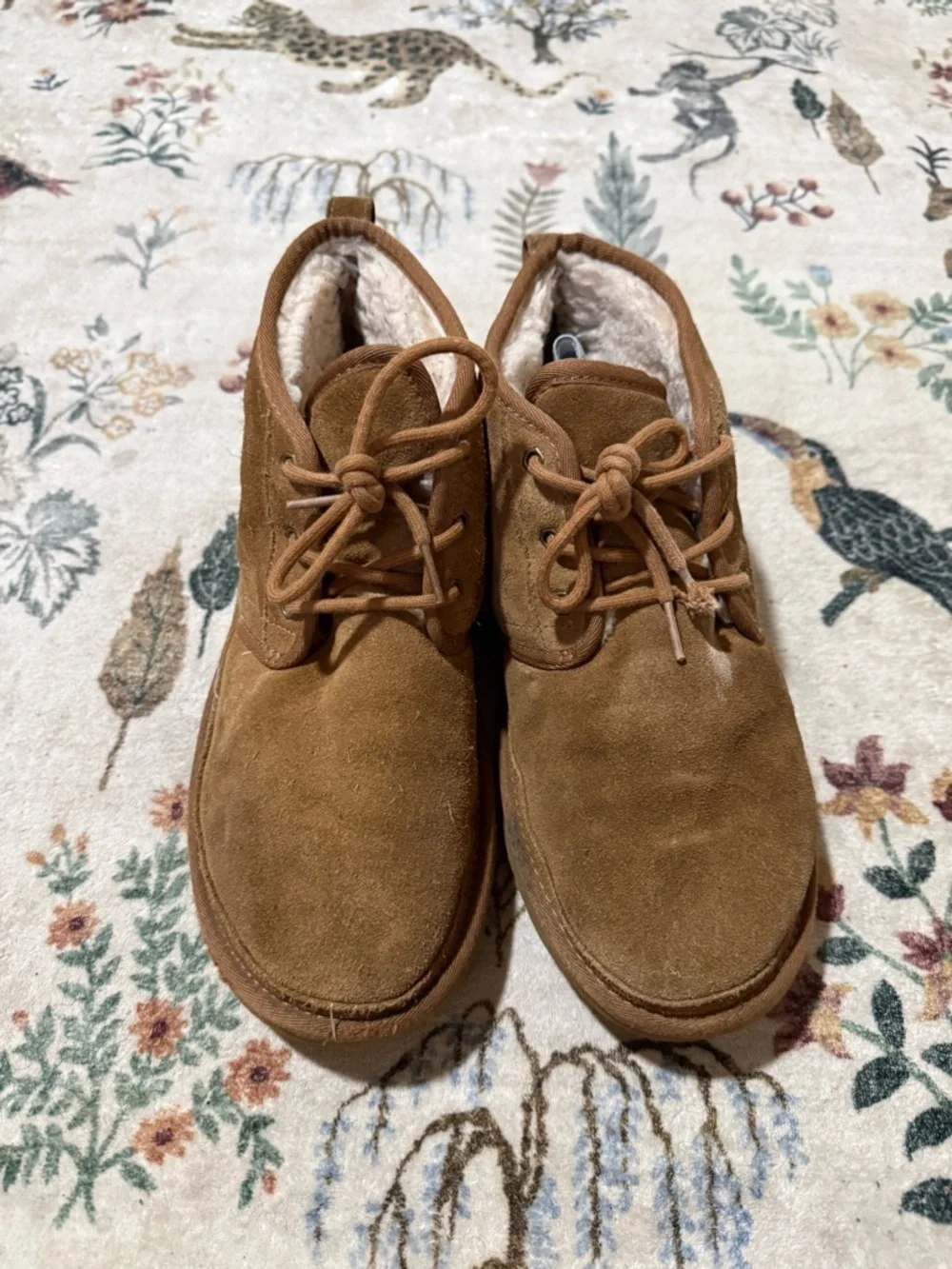 UGG Men’s Chestnut Suede Lace-Up Ankle Boots
